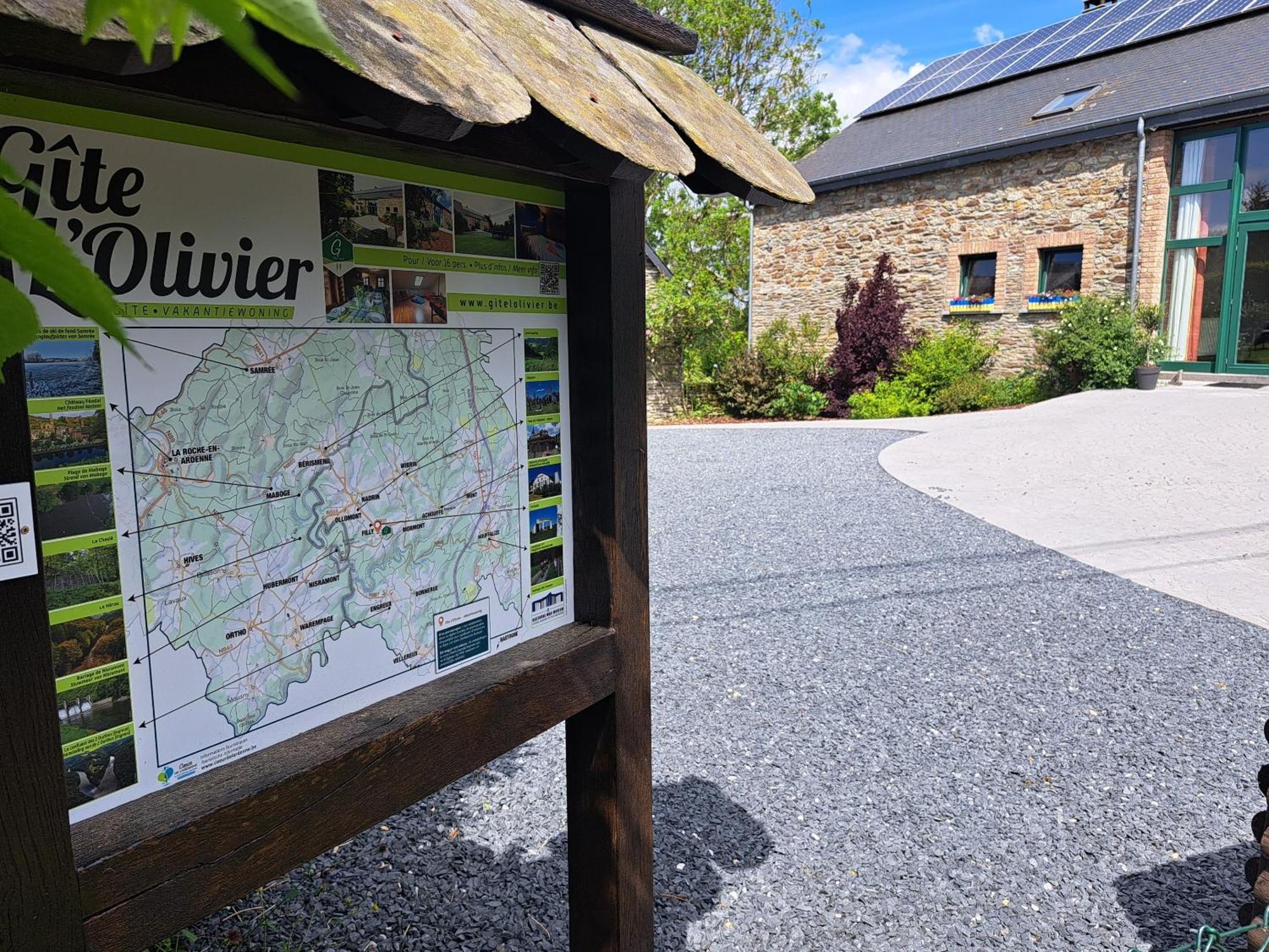 Gite L'Olivier A Filly - Nadrin, Entre Houffalize Et La Roche-En-Ardenne ภายนอก รูปภาพ